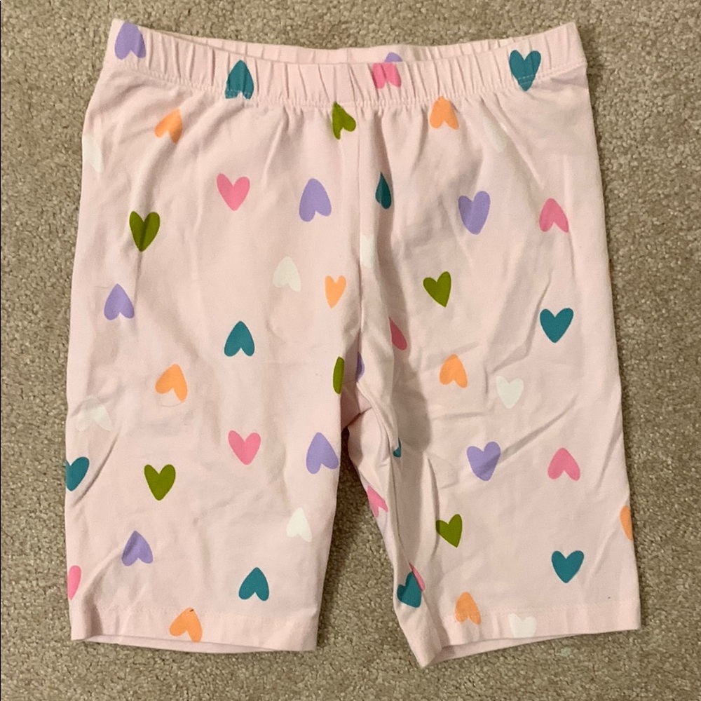 Cat & Jack Heart Print Pink and Purple Shorts